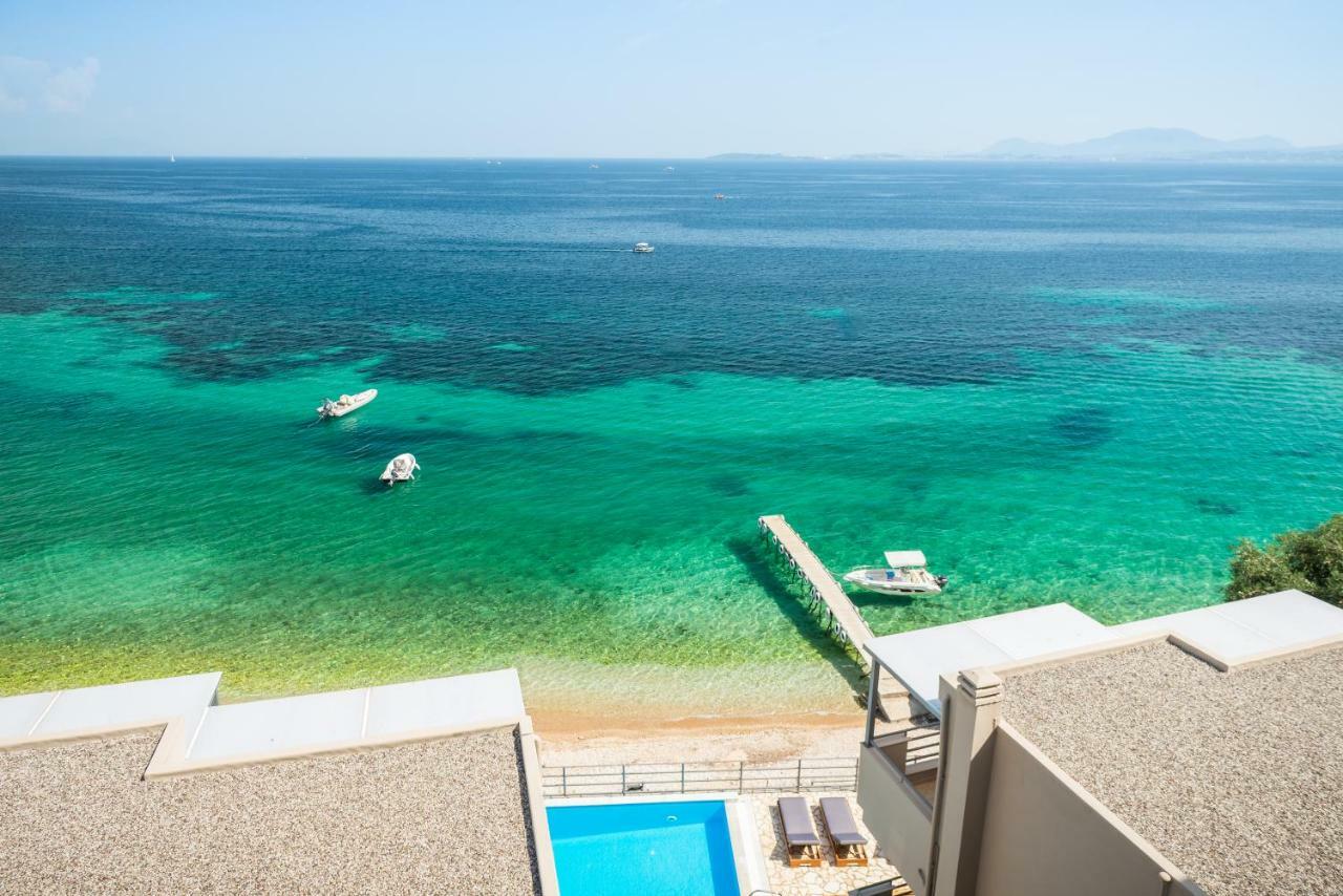 Glyfa Beach Villas Μπαρμπάτι Εξωτερικό φωτογραφία