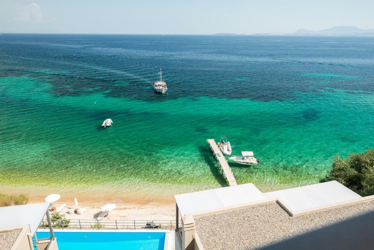 Glyfa Beach Villas Μπαρμπάτι Εξωτερικό φωτογραφία