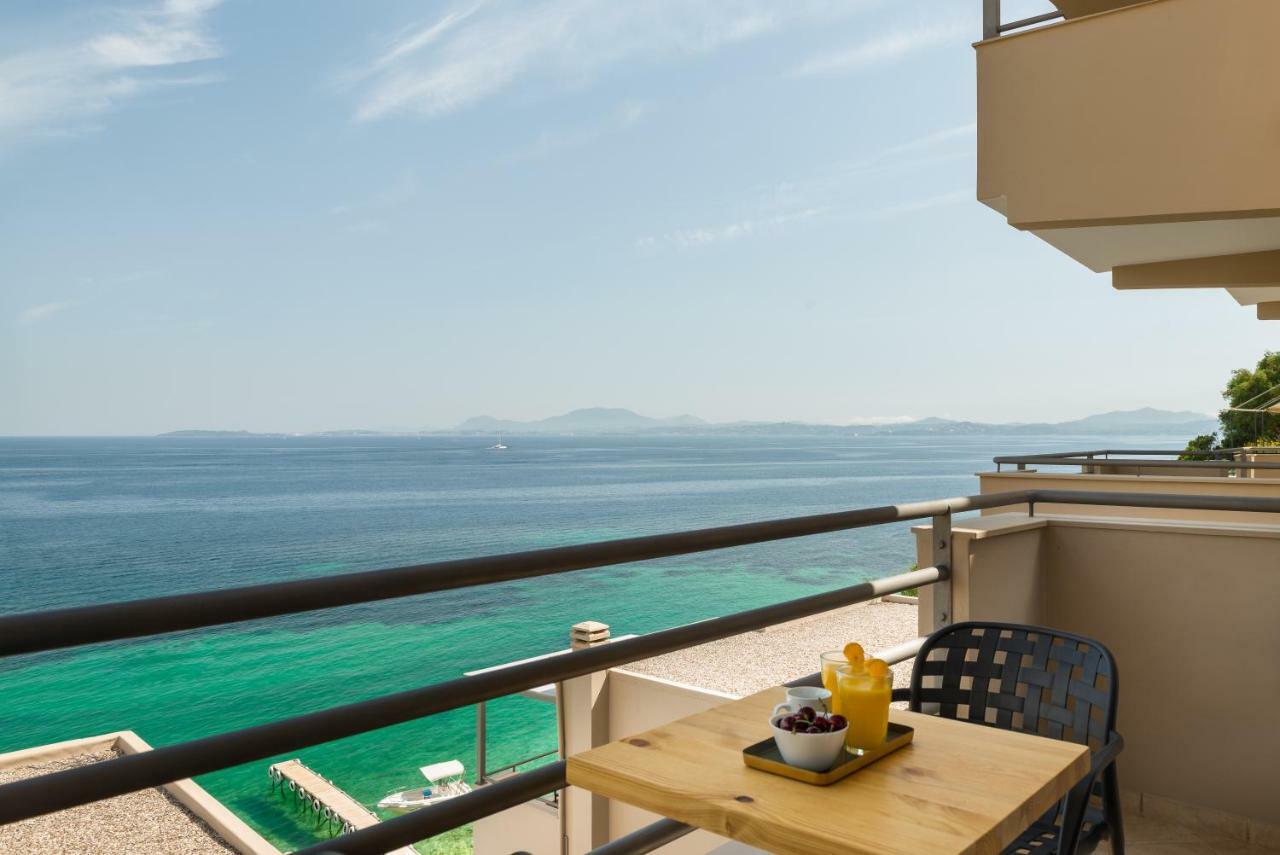 Glyfa Beach Villas Μπαρμπάτι Εξωτερικό φωτογραφία