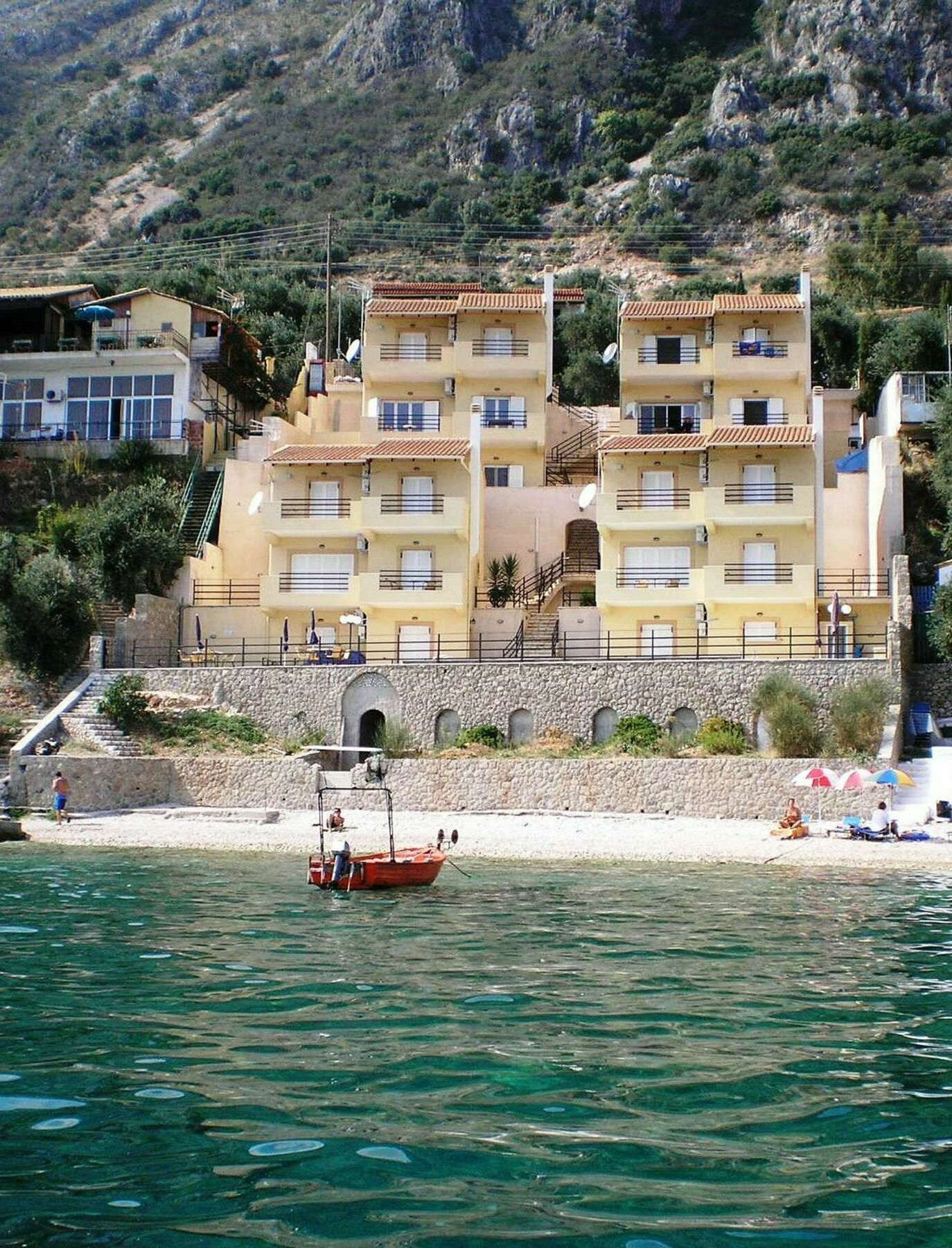 Glyfa Beach Villas Μπαρμπάτι Εξωτερικό φωτογραφία